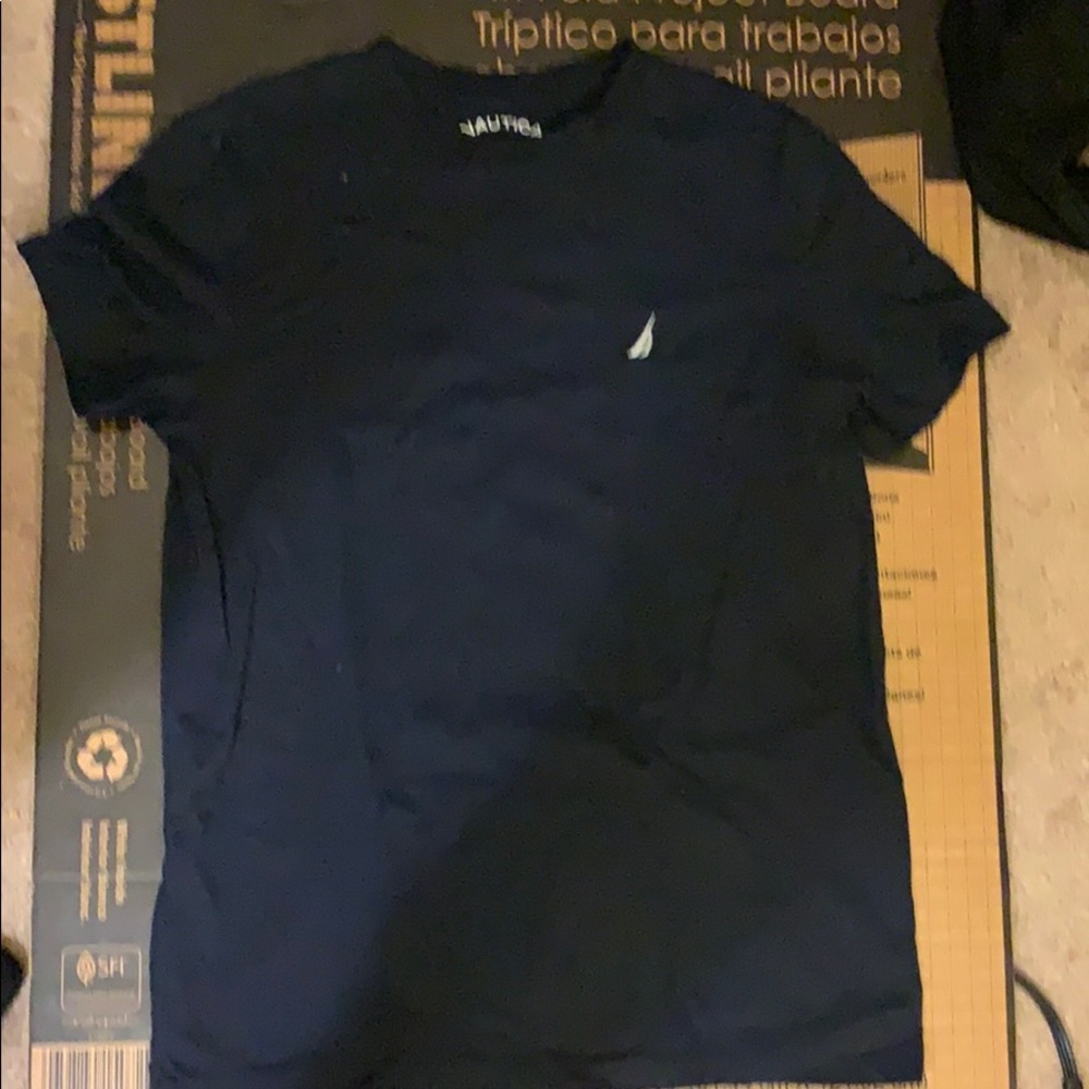Dark Navy Blue Nautica Shirt